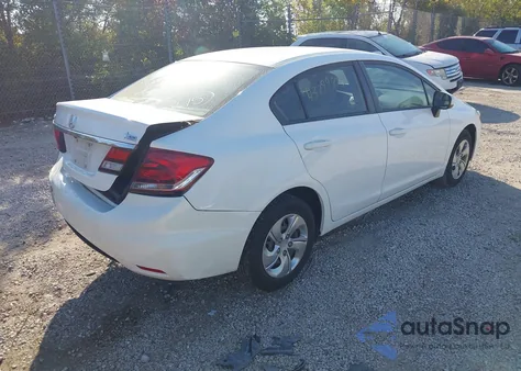 2015 Honda Civic Lx from USA, damaged, VIN 19XFB2F51FE082002